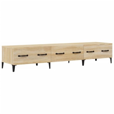 vidaXL Έπιπλο Τηλεόρασης Sonoma Δρυς 150x34,5x30cm από Επεξεργ. Ξύλο