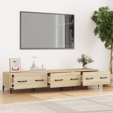 vidaXL Έπιπλο Τηλεόρασης Sonoma Δρυς 150x34,5x30cm από Επεξεργ. Ξύλο