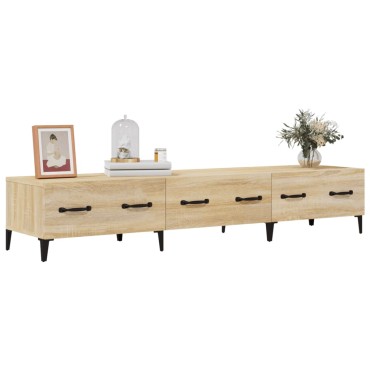vidaXL Έπιπλο Τηλεόρασης Sonoma Δρυς 150x34,5x30cm από Επεξεργ. Ξύλο