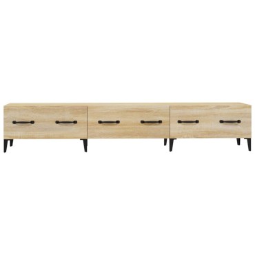 vidaXL Έπιπλο Τηλεόρασης Sonoma Δρυς 150x34,5x30cm από Επεξεργ. Ξύλο