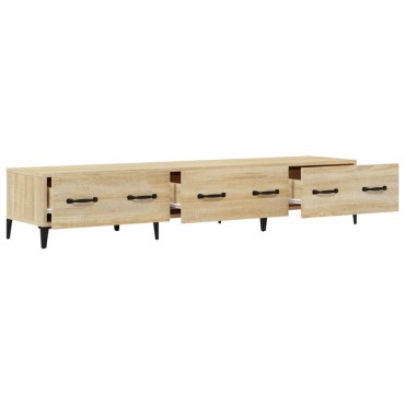 vidaXL Έπιπλο Τηλεόρασης Sonoma Δρυς 150x34,5x30cm από Επεξεργ. Ξύλο