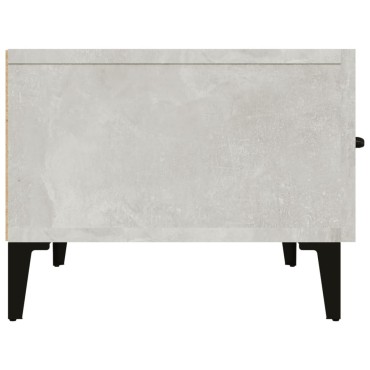 vidaXL Έπιπλο Τηλεόρασης Γκρι Σκυροδέματος 150x34,5x30cm Επεξ. Ξύλο