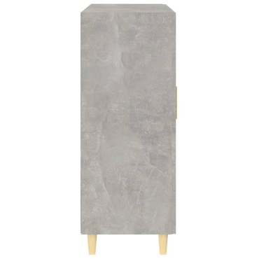 vidaXL Ντουλάπι Γκρι Σκυροδέματος 69,5x34x90cm Επεξεργασμένο Ξύλο 1 τεμ.