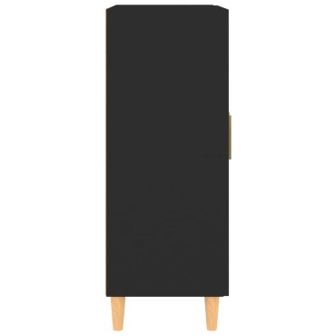 vidaXL Ντουλάπι Μαύρο 69,5x34x90cm από Επεξεργασμένο Ξύλο 1 τεμ.