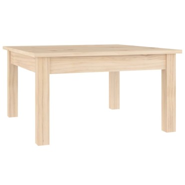 vidaXL Τραπεζάκι Σαλονιού 55x55x30cm από Μασίφ Ξύλο Πεύκου 1 τεμ.