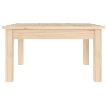vidaXL Τραπεζάκι Σαλονιού 55x55x30cm από Μασίφ Ξύλο Πεύκου 1 τεμ.