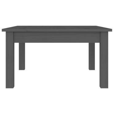 vidaXL Τραπεζάκι Σαλονιού Γκρι 55x55x30cm από Μασίφ Ξύλο Πεύκου 1 τεμ.