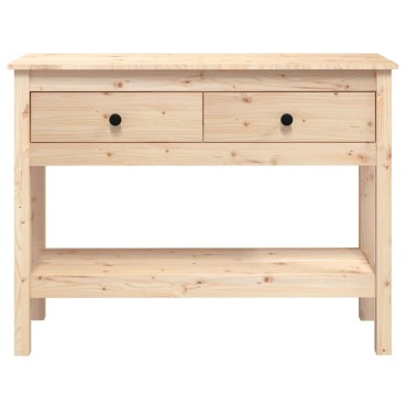 vidaXL Τραπέζι Κονσόλα 100x35x75cm από Μασίφ Ξύλο Πεύκου 1 τεμ.