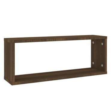 vidaXL Ραφιέρες Τοίχου Κύβοι 6 τεμ. Καπν. Δρυς 60x15x23cm Επεξ. Ξύλο