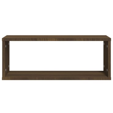 vidaXL Ραφιέρες Τοίχου Κύβοι 6 τεμ. Καπν. Δρυς 60x15x23cm Επεξ. Ξύλο