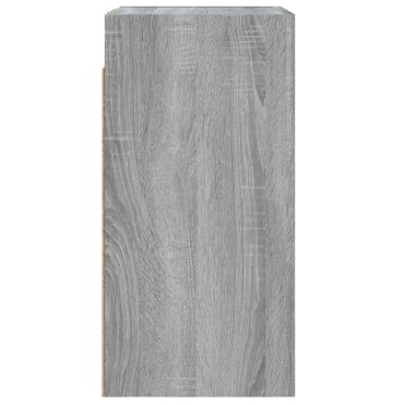 vidaXL Έπιπλο Τηλεόρασης Γκρι Sonoma 30,5x30x60cm από Επεξεργ. Ξύλο