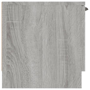 vidaXL Έπιπλο Τηλεόρασης Γκρι Sonoma 102x35x36,5cm Επεξεργασμένο Ξύλο