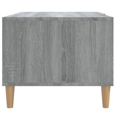 vidaXL Τραπεζάκι Σαλονιού Γκρι Sonoma 89,5x50x40cm Επεξεργασμένο Ξύλο 1 τεμ.