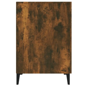 vidaXL Γραφείο Καπνιστή Δρυς 140x50x75cm από Επεξεργασμένο Ξύλο 1 τεμ.