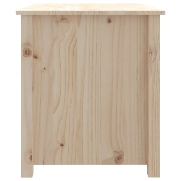 vidaXL Τραπεζάκι Σαλονιού Γκρι 71x49x55cm από Μασίφ Ξύλο Πεύκου 1 τεμ.