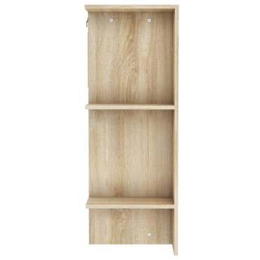 vidaXL Ντουλάπι Διαδρόμου Sonoma Δρυς 97,5x37x99cm Επεξεργ. Ξύλο 1 τεμ.