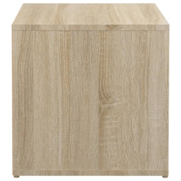 vidaXL Κουτί με Συρτάρι Sonoma Δρυς 40,5x40x40cm Επεξεργασμένο Ξύλο