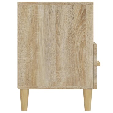 vidaXL Έπιπλο Τηλεόρασης Sonoma Δρυς 102x36x50cm Επεξεργ. Ξύλο
