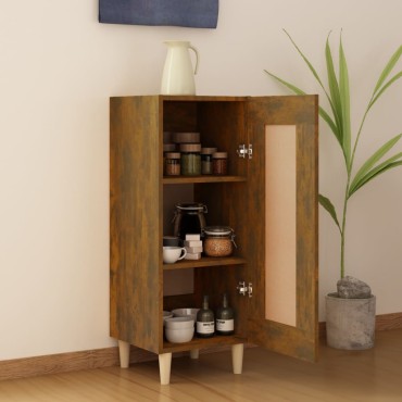 vidaXL Ντουλάπι Καπνιστή Δρυς 34,5x34x90cm Επεξεργασμένο Ξύλο 1 τεμ.