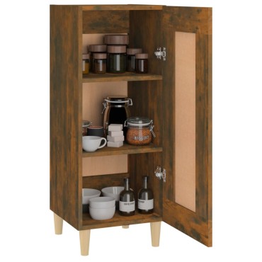 vidaXL Ντουλάπι Καπνιστή Δρυς 34,5x34x90cm Επεξεργασμένο Ξύλο 1 τεμ.