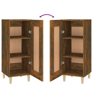 vidaXL Ντουλάπι Καπνιστή Δρυς 34,5x34x90cm Επεξεργασμένο Ξύλο 1 τεμ.