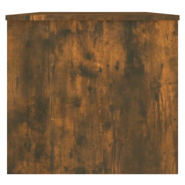 vidaXL Τραπεζάκι Σαλονιού Καπνιστή Δρυς102x50,5x46,5cm Επεξεργασμ.Ξύλο 1 τεμ.