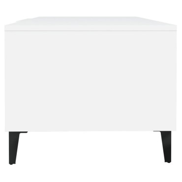 vidaXL Τραπεζάκι Σαλονιού Λευκό 102x50x40cm από Επεξεργ. Ξύλο 1 τεμ.