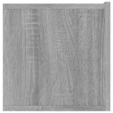 vidaXL Έπιπλα Τηλεόρασης 2 τεμ. Γκρι Sonoma 80x30x30cm Επεξ. Ξύλο