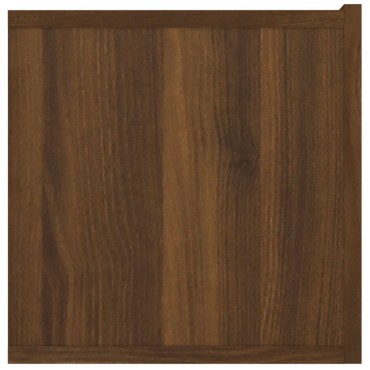 vidaXL Έπιπλα Τηλεόρασης 2 τεμ. Καφέ Δρυς 80x30x30cm Επεξ. Ξύλο
