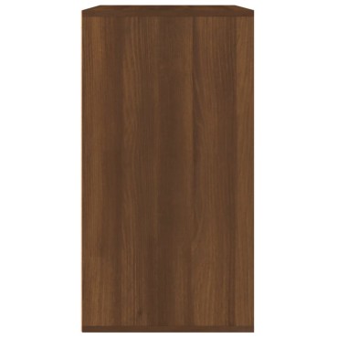 808840 vidaXL Ντουλάπι Καλλυντικών Καφέ Δρυς 80x40x75cm Επεξ. ξύλο 1 τεμ.