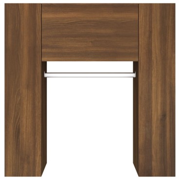 vidaXL Ντουλάπι Διαδρόμου Καφέ Δρυς 97,5x37x99cm Επεξεργ. Ξύλο 1 τεμ.