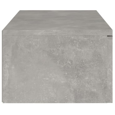 vidaXL Ντουλάπι Τοίχου Γκρι Σκυρ. 102x30x20cm Επεξεργασμένο Ξύλο 1 τεμ.