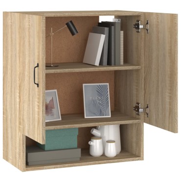 vidaXL Ντουλάπι Τοίχου Sonoma Δρυς 60x31x70cm Επεξεργασμένο Ξύλο 1 τεμ.