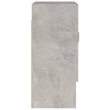 vidaXL Ντουλάπι Τοίχου Γκρι Σκυρ. 60x31x70cm Επεξεργασμένο Ξύλο 1 τεμ.
