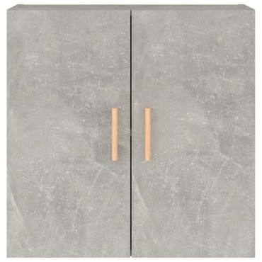 vidaXL Ντουλάπι Τοίχου Γκρι Σκυρ. 60x30x60cm Επεξεργασμένο Ξύλο 1 τεμ.