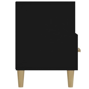 vidaXL Έπιπλο Τηλεόρασης Μαύρο 102x36x50cm Επεξεργασμένο Ξύλο