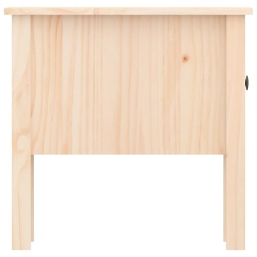 vidaXL Βοηθητικό Τραπέζι 50x50x49cm από Μασίφ Ξύλο Πεύκου 1 τεμ.