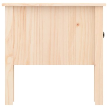 vidaXL Βοηθητικά Τραπέζια 2 τεμ. 50x50x49cm Μασίφ Ξύλο Πεύκου