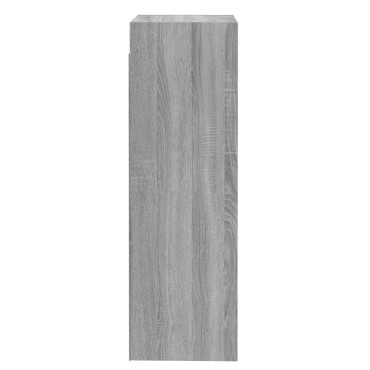 vidaXL Έπιπλο Τηλεόρασης Γκρι Sonoma 30,5x30x90cm από Επεξεργ. Ξύλο