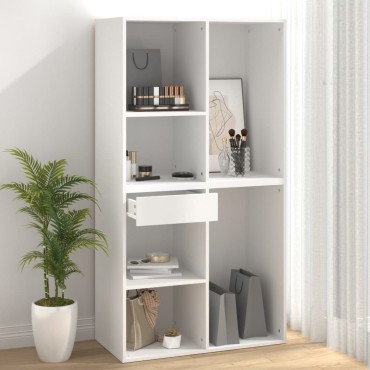 vidaXL Ντουλάπι Καλλυντικών Λευκό 80x40x75cm από Επεξ. ξύλο 1 τεμ.