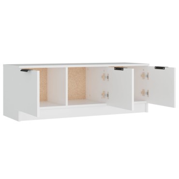 vidaXL Έπιπλο Τηλεόρασης Λευκό 102x35x36,5cm Επεξεργασμένο Ξύλο
