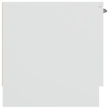 vidaXL Έπιπλο Τηλεόρασης Λευκό 102x35x36,5cm Επεξεργασμένο Ξύλο