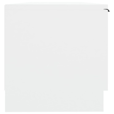 vidaXL Έπιπλο Τηλεόρασης Λευκό 102x35x36,5cm Επεξεργασμένο Ξύλο