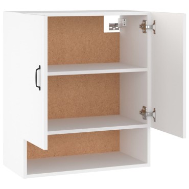 vidaXL Ντουλάπι Τοίχου Λευκό 60x31x70cm από Επεξεργασμένο Ξύλο 1 τεμ.