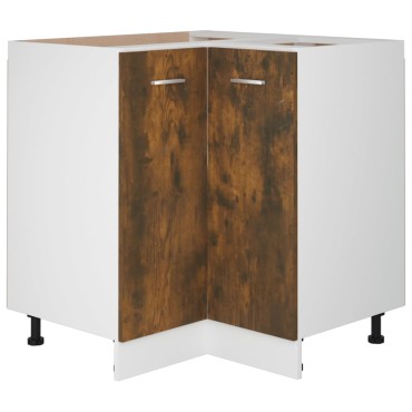 vidaXL Ντουλάπι Κουζίνας Lyon Καπνιστή Δρυς 75,5x75,5x81,5cm 1 τεμ.