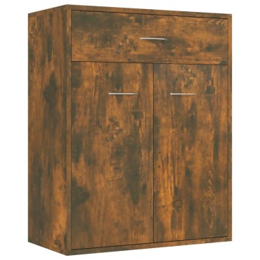 vidaXL Ντουλάπι Καπνιστή Δρυς 60x30x75cm από Επεξεργασμένο Ξύλο 1 τεμ.