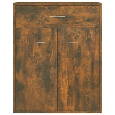 vidaXL Ντουλάπι Καπνιστή Δρυς 60x30x75cm από Επεξεργασμένο Ξύλο 1 τεμ.
