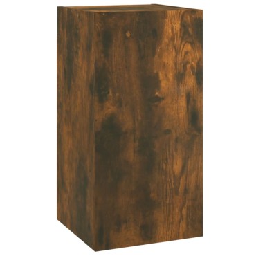 vidaXL Έπιπλα Τηλεόρασης 7 τεμ. Καπν. Δρυς 30,5x30x60cm Επ. Ξύλο