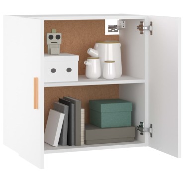 vidaXL Ντουλάπι Τοίχου Λευκό 60x30x60cm από Επεξεργασμένο Ξύλο 1 τεμ.