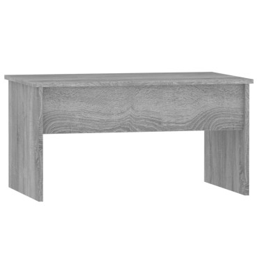 vidaXL Τραπεζάκι Σαλονιού Γκρι Sonoma80x50,5x41,5cm Επεξεργασμένο Ξύλο 1 τεμ.